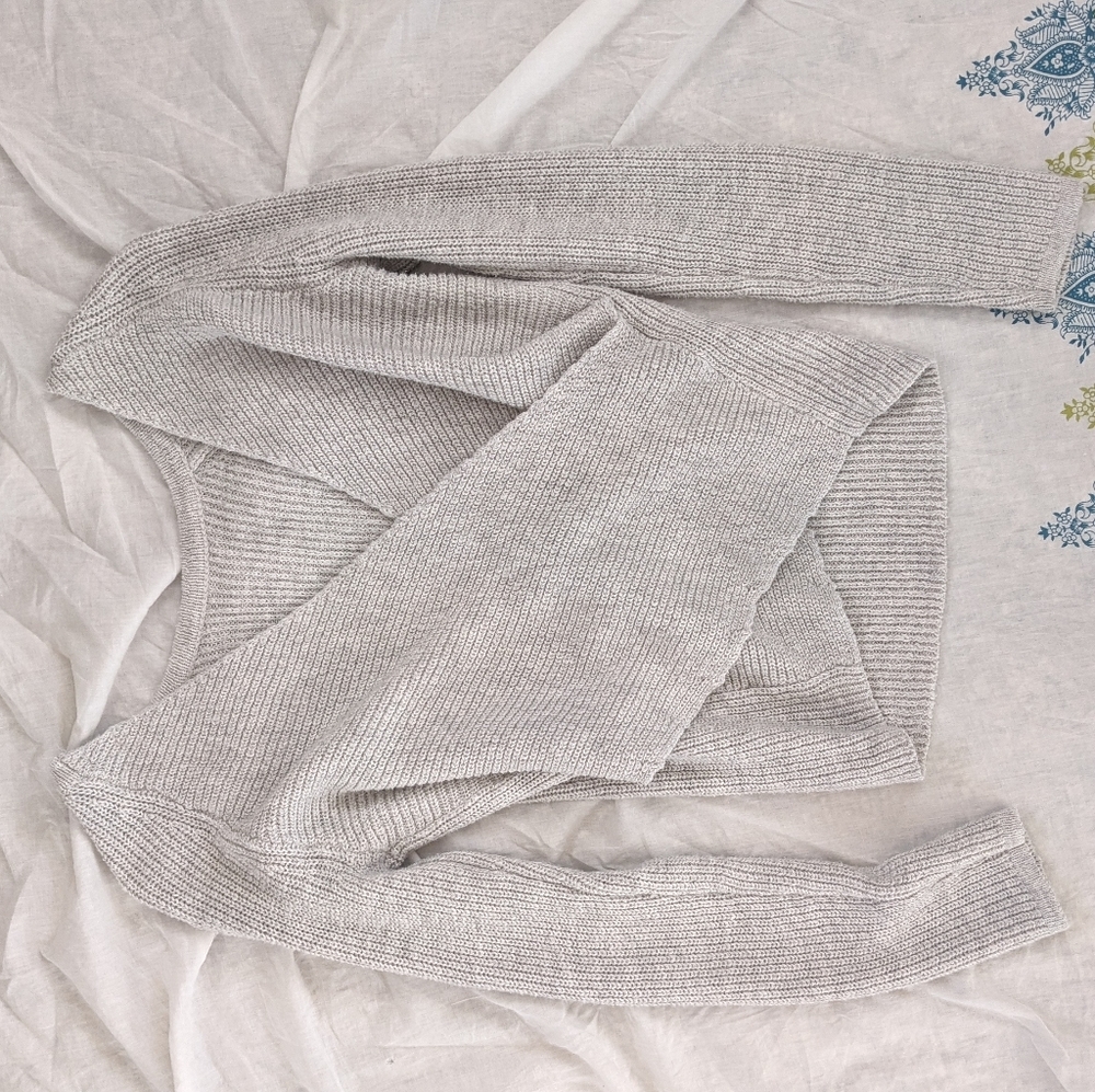 Aerie open back sweater